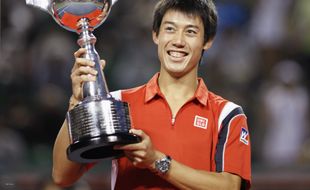 Nishikori Ukir Sejarah di Jepang Terbuka