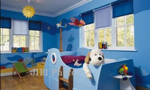 TIPS TATA KAMAR ANAK: Pasang Warna-Warna Cerah