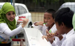 KESEHATAN SLEMAN : Rawat Gigi, Warga Wonokerto Didampingi UGM