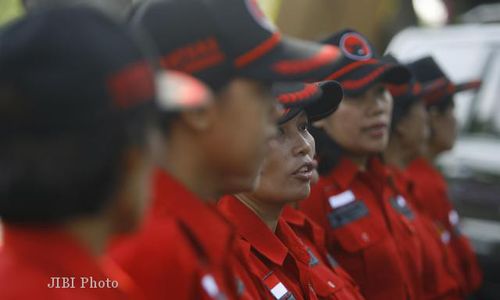 PILKADA SOLO : Satgas PDIP di Mana-Mana, Satgas Putih Anung-Fajri "Menghilang"