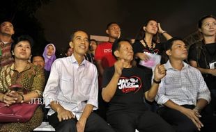 JOKOWI NONTON JAKJAZZ