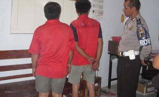 Curi Kabel Telepon, Dua Pelaku Diringkus Polisi