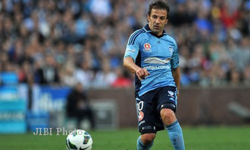 Del Piero Bersiap Untuk Laga ke-800