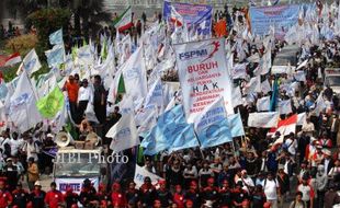 Besok, Buruh Gelar Demo dan Mogok Nasional