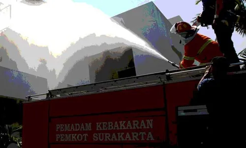 Ruko di Keprabon Nyaris Terbakar