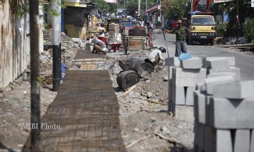 Jalur Penghubung Stasiun Jebres-Selter BST Mulai Dibangun