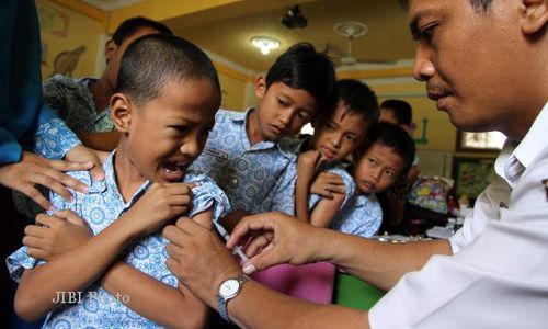 Imunisasi MR di Boyolali Diperpanjang hingga 14 Oktober 2017