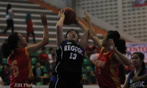 PORPROV JATENG 2018 : Basket Putri Solo Geber Fisik Sejak Dini