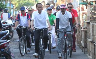 Jokowi Akan Ngantor Naik Sepeda