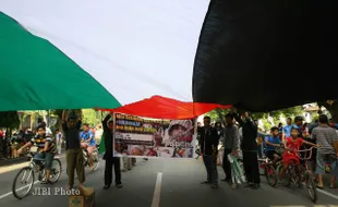 KRISIS GAZA: Aliansi Mahasiswa dan Masyarakat Peduli Palestina (AMMPAL) Gelar Aksi Solidaritas