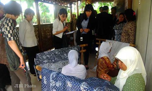 Warga Korea Tertarik Batik Klaten, Motif Masih Perlu Disesuaikan Selera Pasar