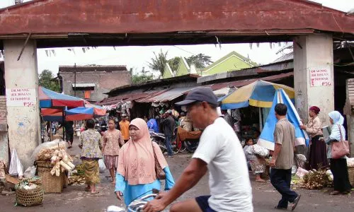 2013, Pasar Gagan Boyolali Kembali Ditata