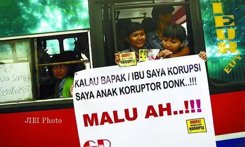 Mulai Semester Depan Pendidikan Antikorupsi Terintegrasi Pada Seluruh Mapel