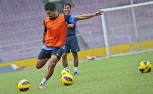 JELANG LAWAN SINGAPURA: Bepe Jadi Kiper?