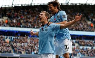 10 Pemain City Taklukkan Hull 2-0