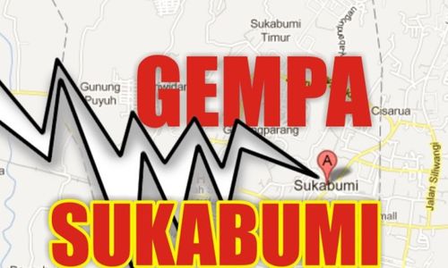 Gempa 5,5 SR Landa Sukabumi dan sekitarnya