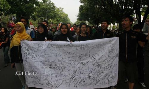 BENTROK LAMPUNG: Mahasiswa Gelar Aksi Solidaritas