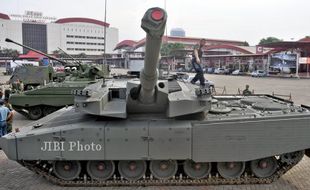 Pemerintah Tandatangani Pengadaan Tank Leopard