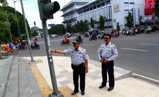 SIDAK DI PEREMPATAN JL JENDERAL SUDIRMAN