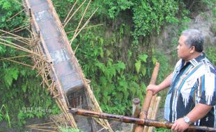 Jembatan Putus, Lahan Pertanian di Klaten Terisolasi