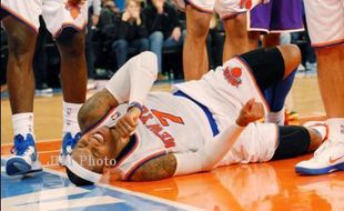 NBA: Melo Beri Inspirasi Kemenangan Knicks Atas Lakers