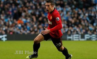 Gol Telat Van Persie Bawa United Menangi Derby Manchester