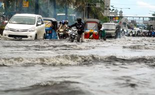 BNPB Jakarta Ingatkan Banjir Kiriman dari Bogor