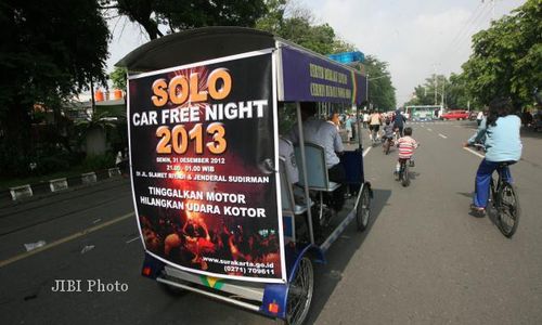 CAR FREE NIGHT SOLO: Malam Tahun Baru Tanpa Kembang Api