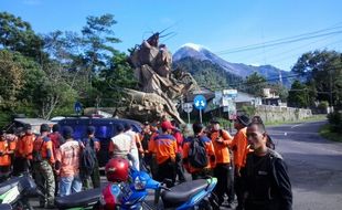 5 Pendaki Merapi Ditemukan Selamat