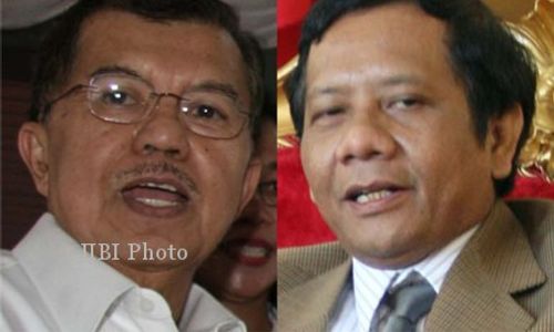 CAPRES 2014: JK Cuek, Mahfud Masih Pikir-Pikir