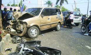 2012, Kasus Kecelakaan di Karanganyar Menurun