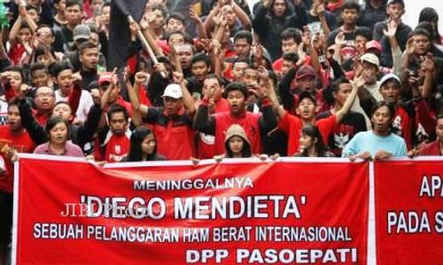 Tragedi Diego, Pasoepati Minta PSSI dan KPSI Bersatu