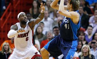 KOMPETISI NBA: LeBron James Bawa Miami Heat Atasi Dallas Mavericks