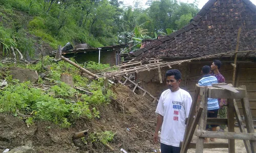 Longsor Wonogiri Meluas di 6 Kecamatan