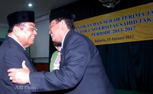 REKTOR BARU UNIVERSITAS SAHID