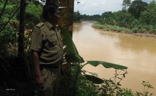 MELIHAT KONDISI BIBIR SUNGAI BENGAWAN SOLO