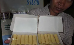 MAKANAN KHAS BOYOLALI: Hmm, Dodol Susu Jadi Cara Baru Nikmati Susu