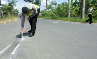 DAMRI VS MOTOR: Korban Tewas Jadi 2 Orang