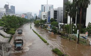 JAKARTA BANJIR: Pengusaha Rugi Rp2 Miliar per Jam