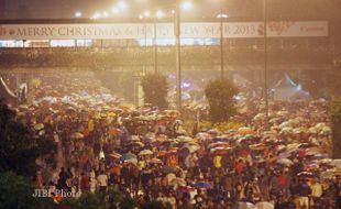 Car Free Night Jakarta Tinggalkan 7.150 Ton Sampah