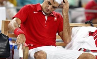 Federer Mundur dari Tim Davis Swiss di Partai Pembuka