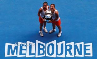 AUSTRALIA OPEN 2013: Atasi Wakil Tuan Rumah, Errani/Vinci Klaim Juara Ganda Putri