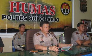  2012, Tindak Kriminalitas di Sukoharjo Turun