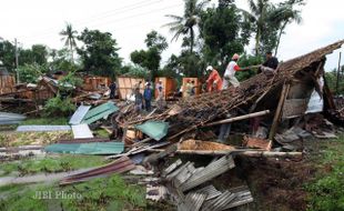 CUACA EKSTREM : Waspada, Hujan Deras dan Angin Kencang Masih Ancam Sleman