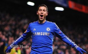 Liga Europa: Gol Hazard Loloskan Chelsea