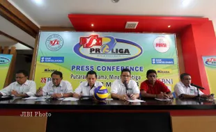 Jadwal Pertandingan Proliga 2013 Putaran Pertama Seri III di GOR Sritex Arena Solo, Jumat-Minggu (1-3/3)