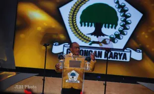 ISU GOLKAR PECAH : Politisi Senior Tolak Pemecatan Kader Golkar Pendukung Jokowi-JK