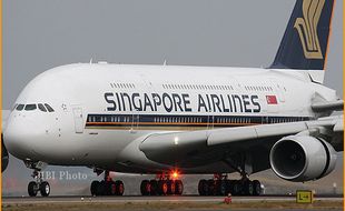 INSIDEN PESAWAT : Mesin Terbakar, Singapore Airlines Mendarat Darurat di Changi