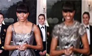 GAUN SEKSI MICHELLE OBAMA Jadi Sopan di Iran