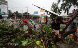 ANGIN KENCANG SOLO: Inilah Wilayah Bencana!